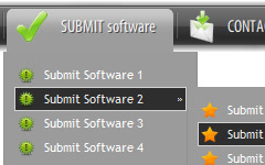 Dhtml Menu Examples How To Make Windows Buttons Rollover