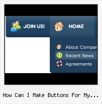 How To Create An Image Button In Html Free Html Navigation Bars