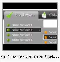 How To Create Web Buttons With Graphics XP Menu Style Setting