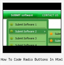 How To Make Html Interactive Buttons Menu Bar Cross Frame