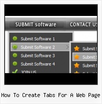 How To Create Web Aqua Buttons Menu Deroulant Horizontal Javascript