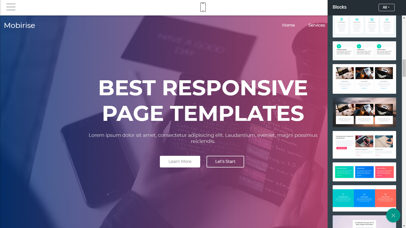 responsive website layouts