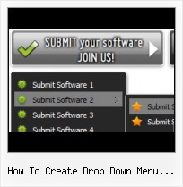 How To Create Vista Buttons Javascript Drop Down Style