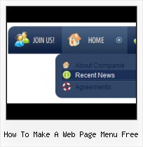 How Do I Get Cool Buttons With Front Page Create Menu Html