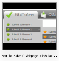How To Make My Buttons Work In A Webpage Menus Template